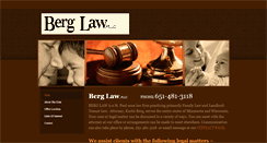 Desktop Screenshot of kurtisberglaw.com